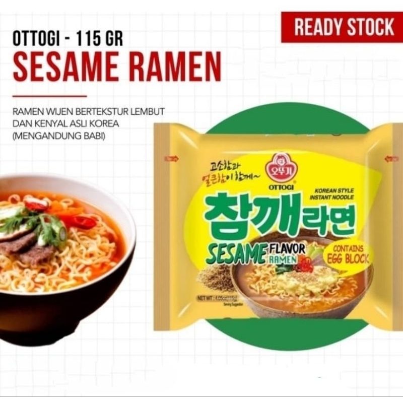 

Ottogi Sesame Ramen 115gr