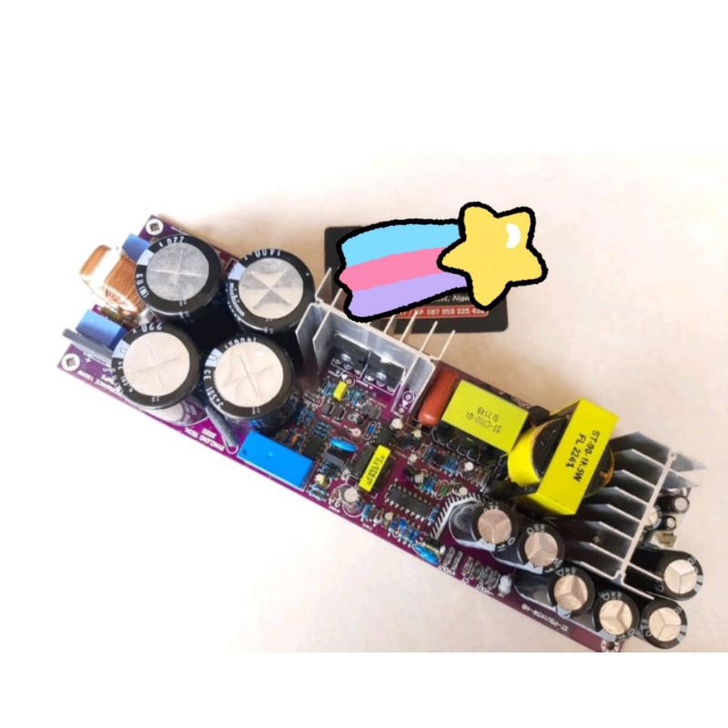 SMPS LLC CT 90V Resonant Halfbridge 1500 W