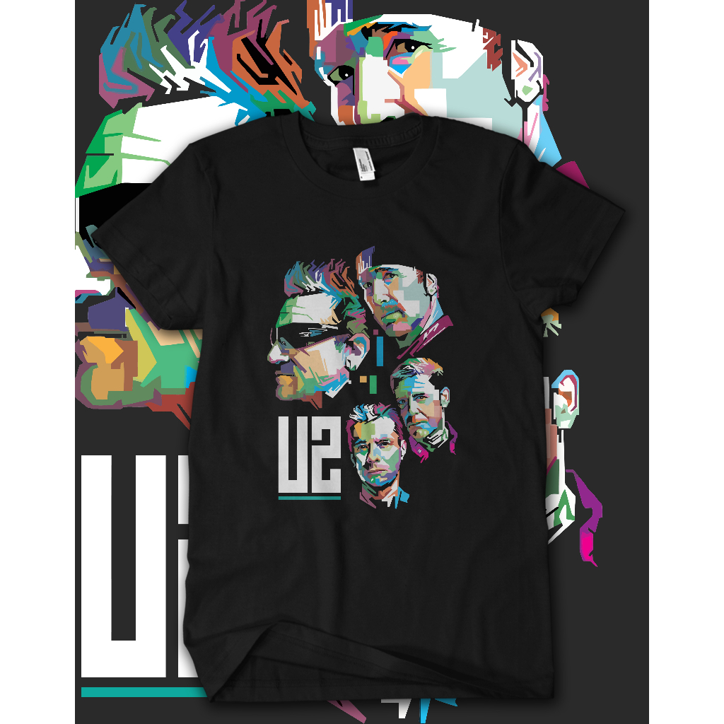 T'shirt BAND U2 | KAOS DISTRO U2