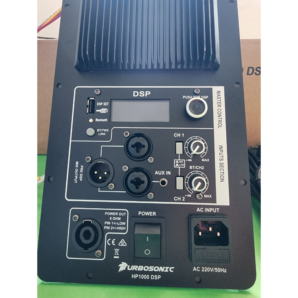Turbosonic Kit Power Aktif HP 1000 DSP / HP1000 DSP / HP1000DSP model huper