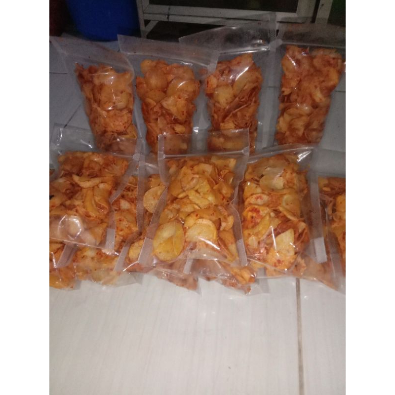 

keripik singkong pedas