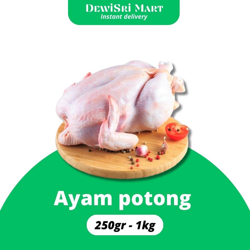 

Daging Ayam Potong 250gr - 1kg Dewi Sri Mart