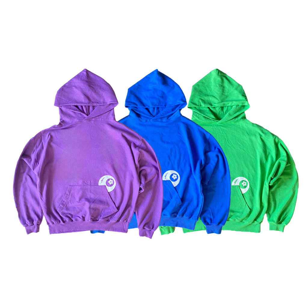 FLEUR BOXY FIT HOODIE