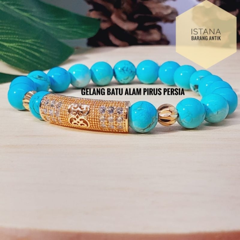 GELANG BATU ALAM PIRUS PERSIA MODEL CEWEK TERBARU