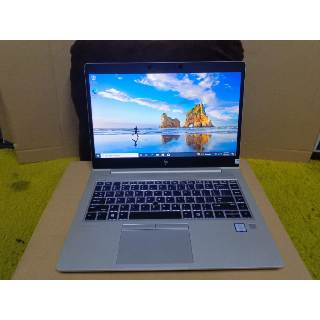 Laptop HP Elitebook 840 G6 Core i5 8365U SSD FHD IPS Mulus Murah
