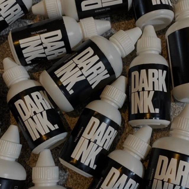 

darkink tag marker 60ml & 100ml