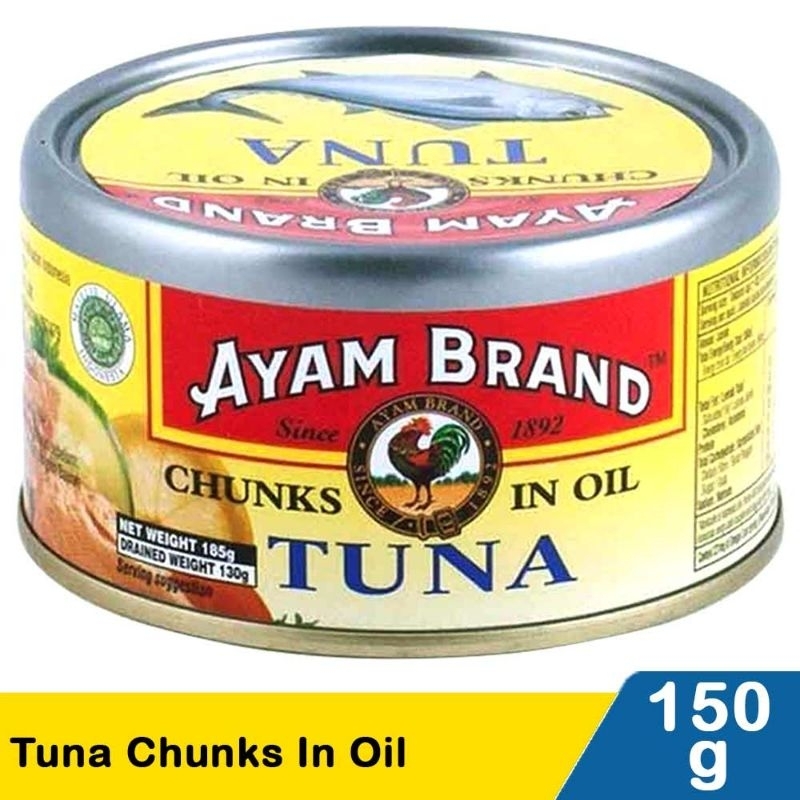 

Ayam Brand Tuna Chunks In Oil 150G