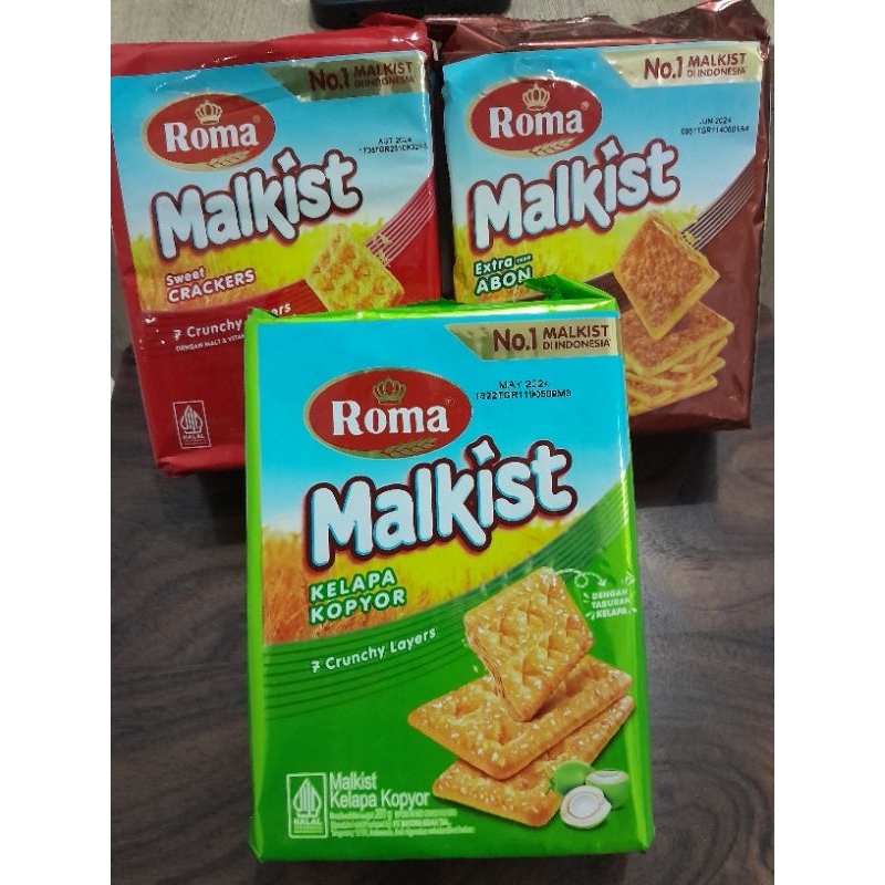 

ROMA MALKIST CRACKERS 224GR