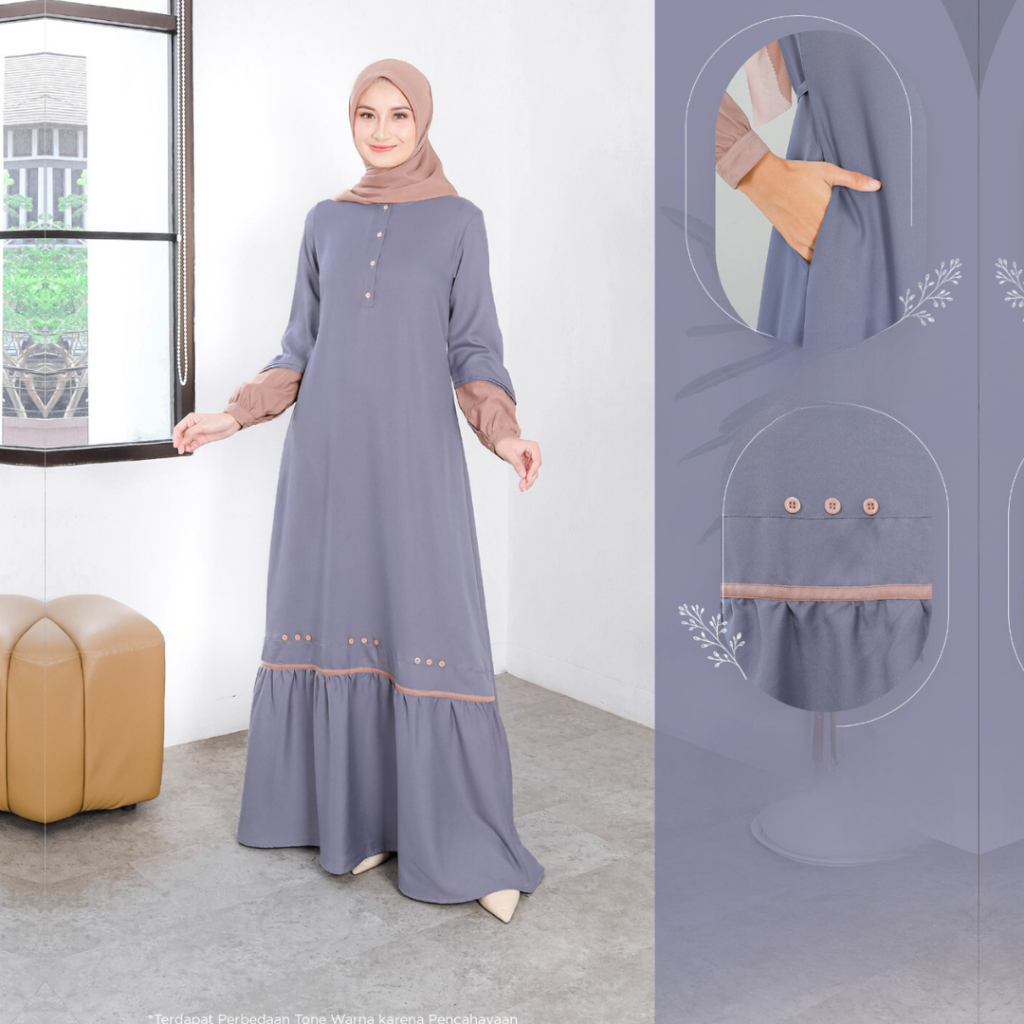 GAMIS MEYRA 189 BY SEPLY MODEL POLOS KEKINIAN