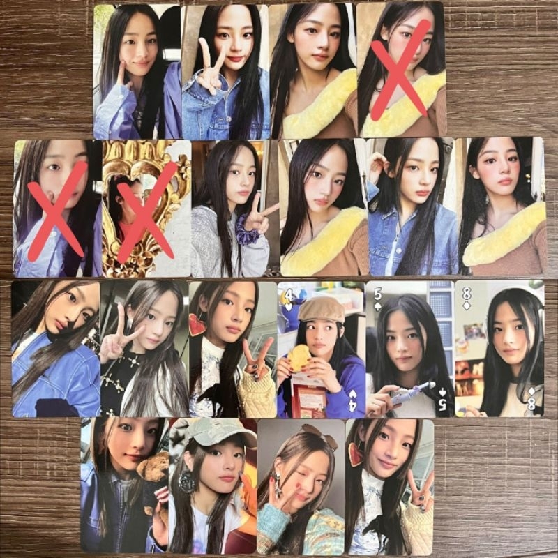 newjeans 1st ep debut & omg (bluebook, weverse, bag limited, message card, pob) minji