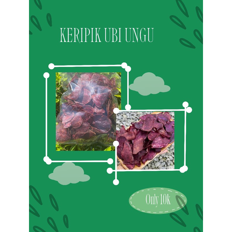 

Kripik ubi ungu