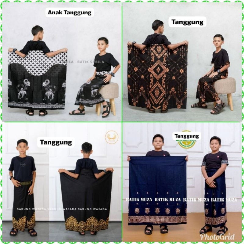 SARUNG ANAK BATIK WAYANG,SARUNG ANAK USIA TANGGUNG