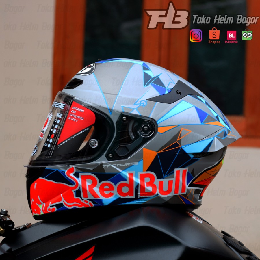 HELM KYT TT Course Pol Espargaro 2021 DOF repaint HELM KYT FULL FACE