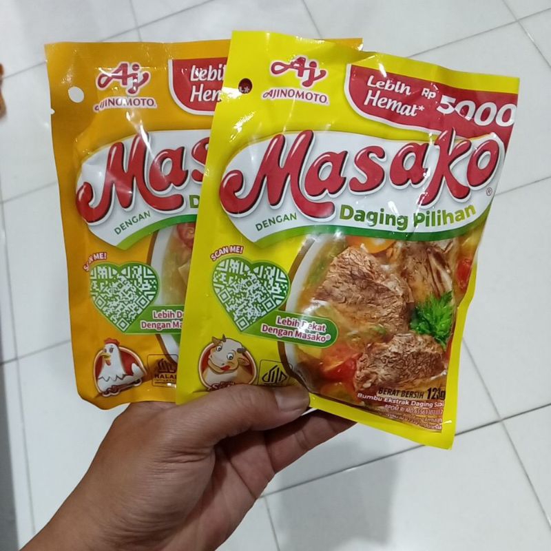 

Masako Bumbu 130 g Ayam , Sapi