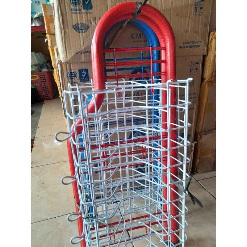 Rak Susun 3, Rak Piring Besi, Rak Kecil, Rak Serbaguna