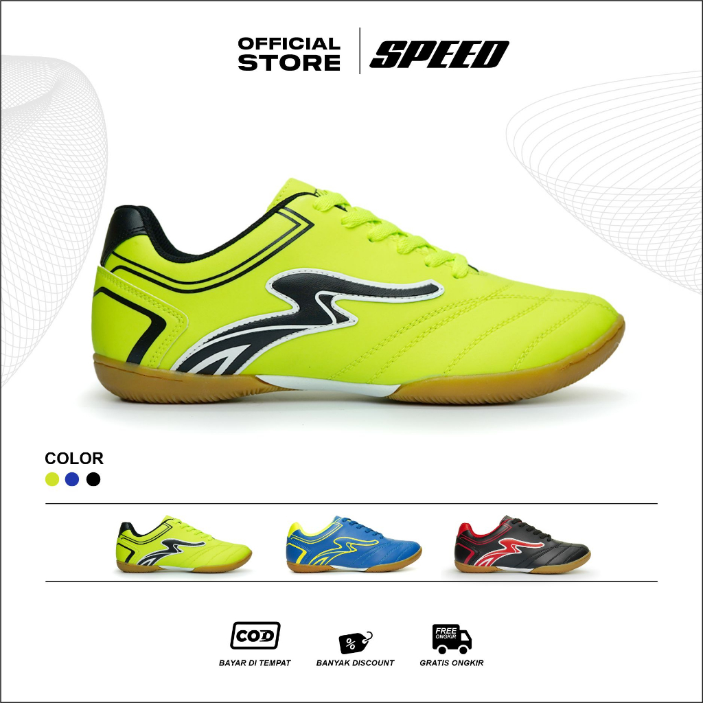 Speed - Vince Series - Sepatu Futsal - sepatu soccer - sepatu sepak bola - futsal liga - futsal dewa