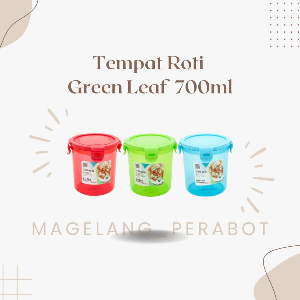 Toples Serbaguna Green Leaf 700ml