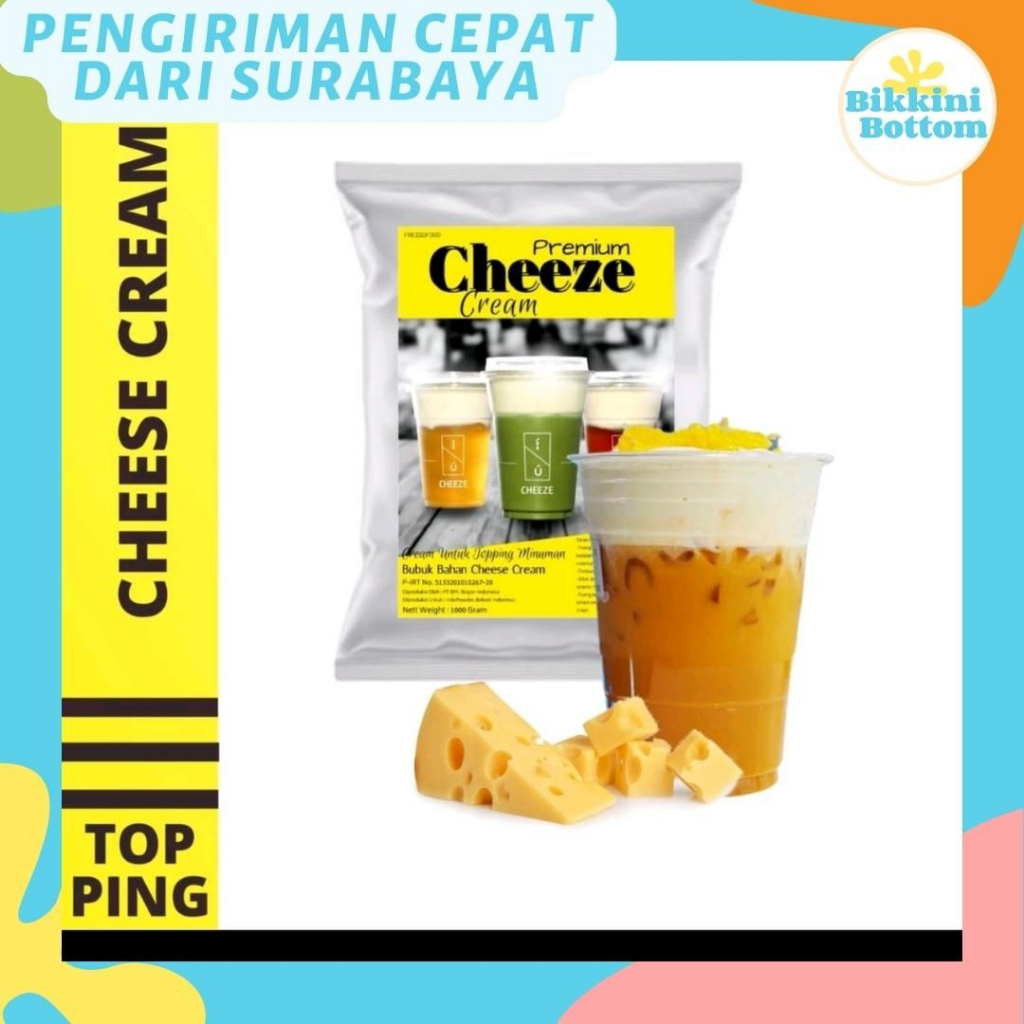 Bubuk Minuman CHEESE CREAM 1 Kg Bubuk Minuman Krim Keju Powder Cheese Cream