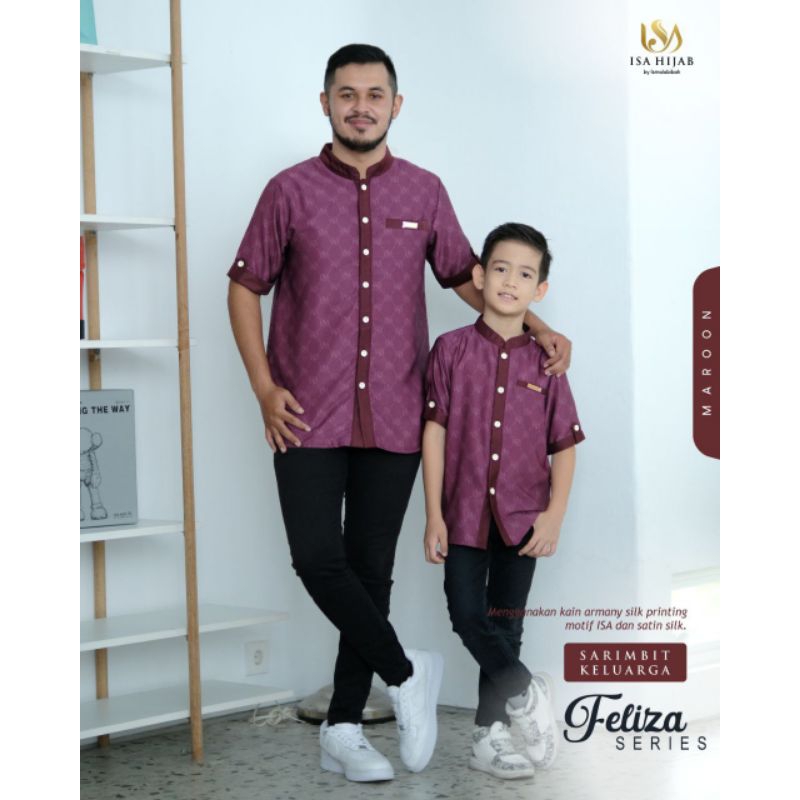 isa hijab feliza series koko dad pendek