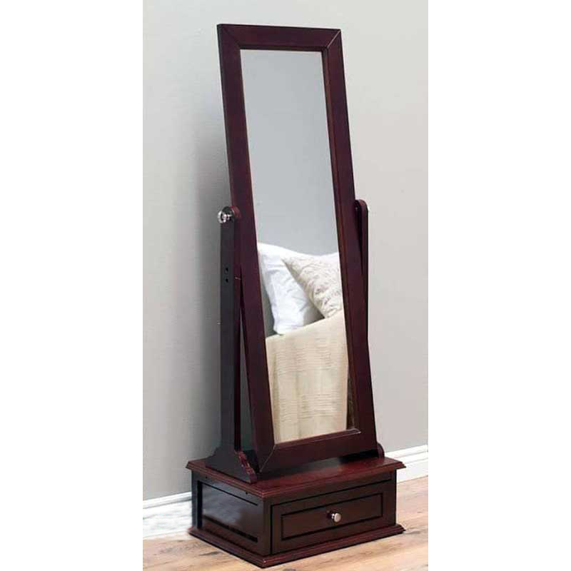 Kaca Cermin Berdiri Kayu Jati