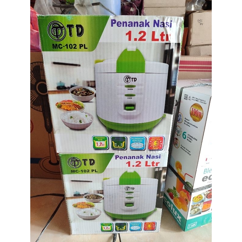PENANAK NASI MAGIC COM 1,2LITER TD MC-102 PL