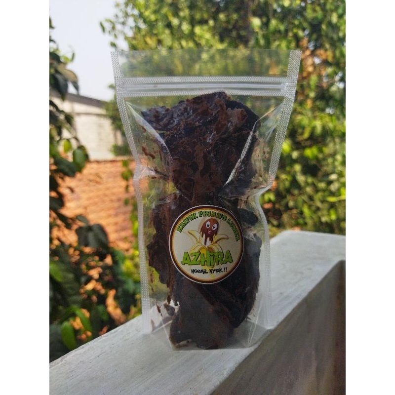 

keripik pisang lumer coklat