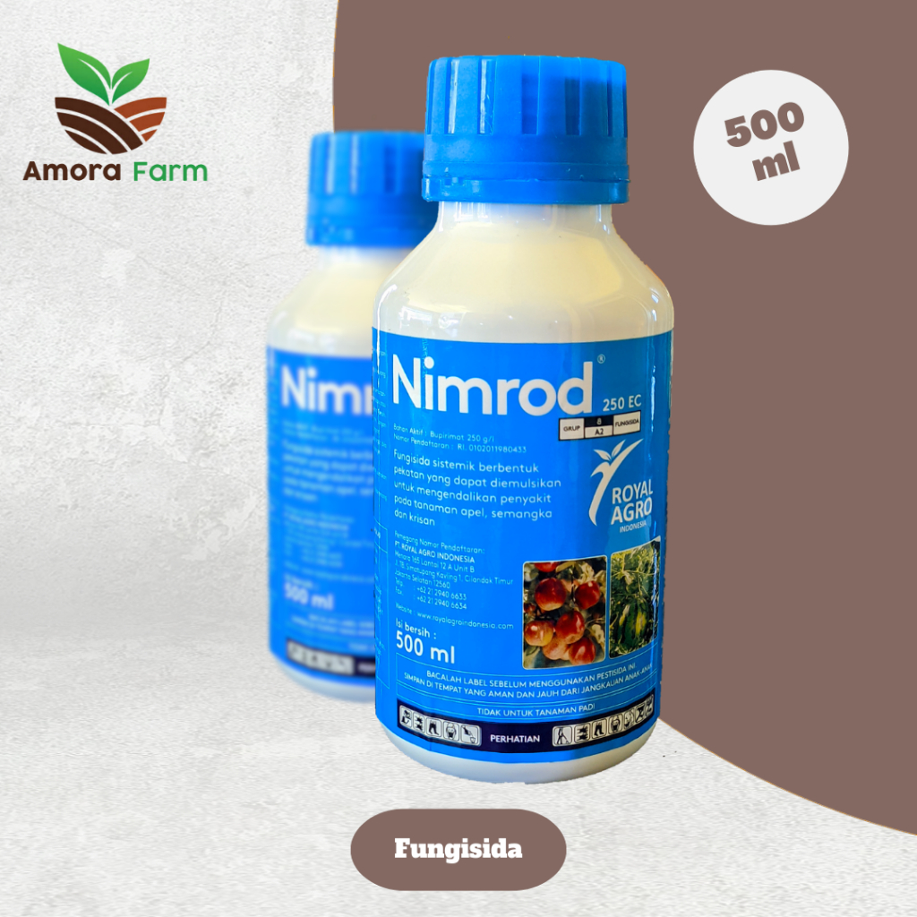 Fungisida Sistemik Nimrod Bupirimat 500ml Royal Agro Indonesia