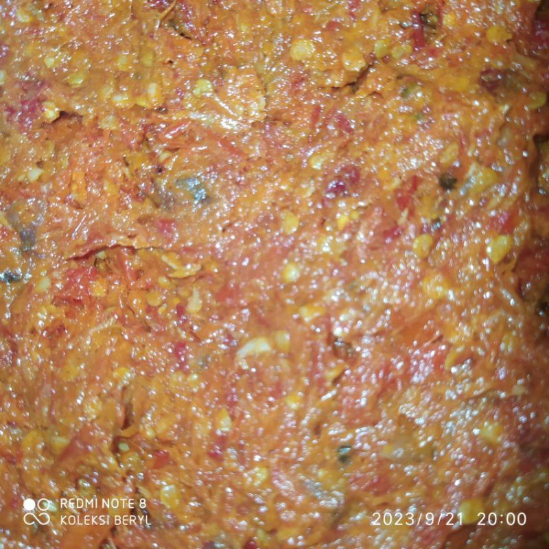 

sambal uleg beryl rasa cakalang