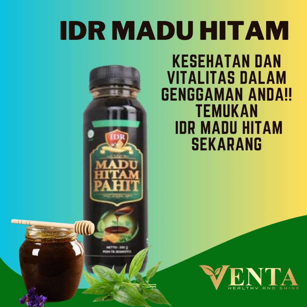 Idr Madu Hitam Pahit Obat Benjolan Di Ketiak Herbal Alami Original Isi 350 Gram