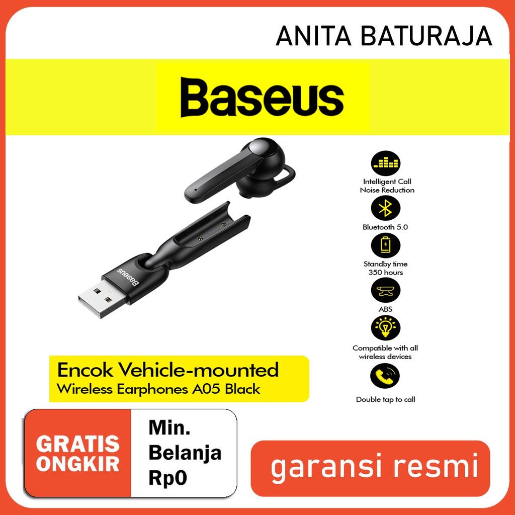 BASEUS ENCOK A05 WIRELESS EARPHONE