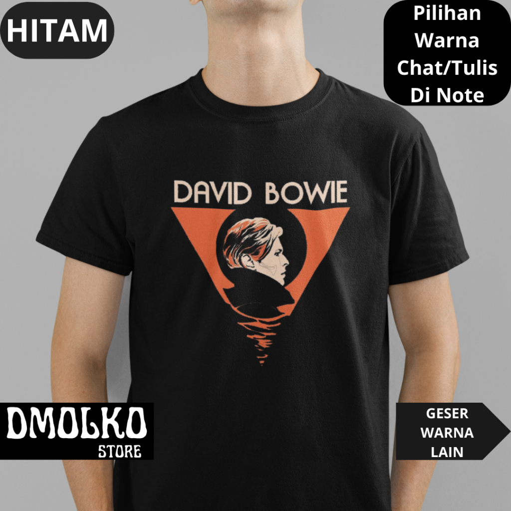 Kaos Band David Bowie 5 | Tshirt Musik Uk S - 7XL | Kaos Dewasa Dan Kaos Anak | Kaos Bigsize | Kaos 