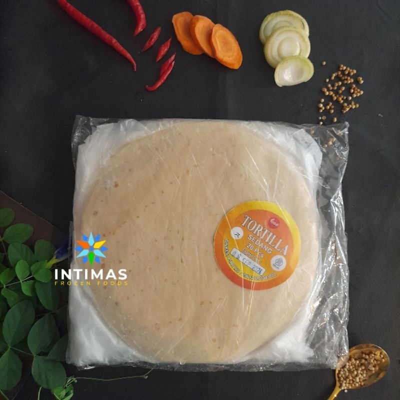 

Jihan's Tortilla Kulit Kebab Sedang 20 pcs