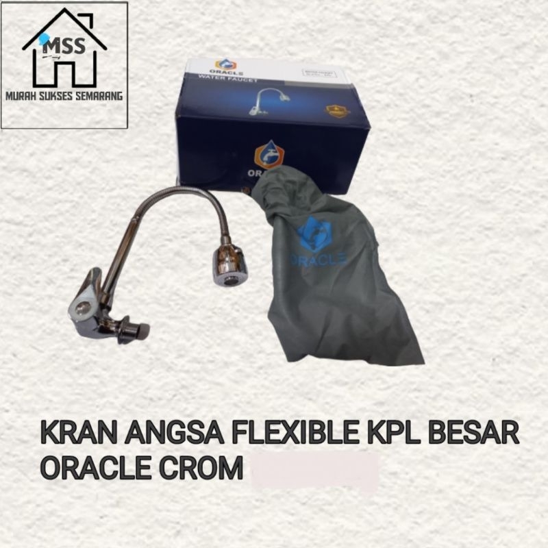 KRAN ANGSA FLEXIBEL KEPALA BESAR ORACLE / KRAN ANGSA MURAH