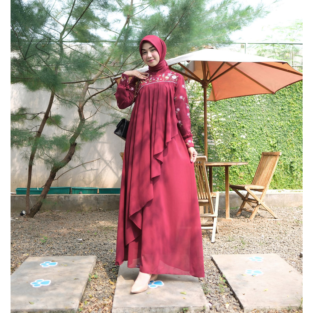 ARABELLA DRESS /GAMIS CERUTY BORDIR