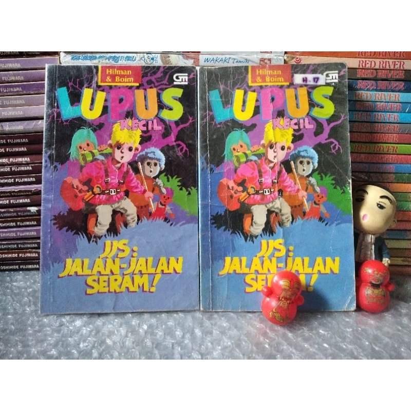 Novel Lupus Kecil /Lupus Milenia/Olga/by Hilman & Boim.