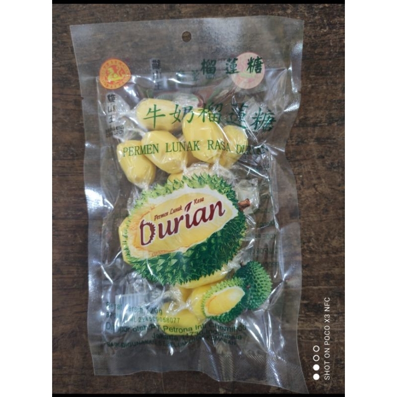 

Chen Liang Ji Permen Lunak Rasa Durian /Musang King Durian Candy 120gr