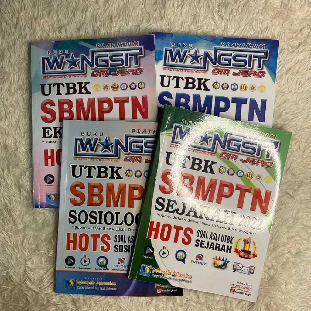 [PRELOVED] wangsit om jero soshum ips utbk snbt sosiologi sejarah geografi ekonomi