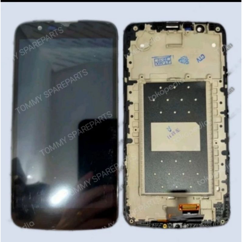LCD TOUCHSCREEN PLUS FRAME LG K430 K10 ORIGINAL