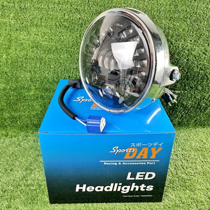 LAMPU DAYMAKER NINJA R SS SET BATOK LIST ALUMUNIUM