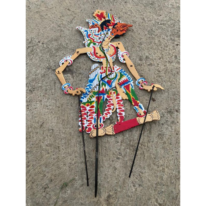 Wayang Bolodewo Wayang Baladewa Kertas Duplex Tebal Mainan Anak Hiasan Dinding