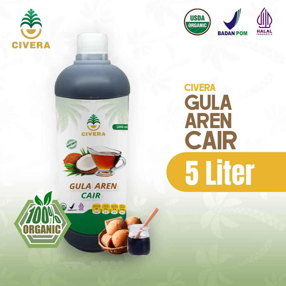 

(Khusus Reseller) Gula Aren Cair 5 Literan