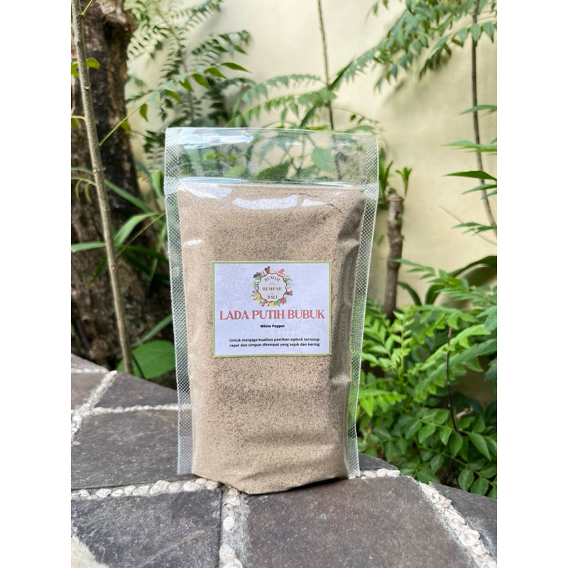 

Lada Putih Bubuk Asli 100% - Merica Putih Bubuk - White Pepper