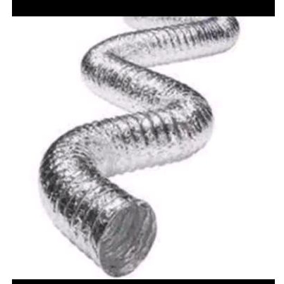 Selang fleksibel Cerobong exhaust asap 8 inchi/pembuangan asap cerobong