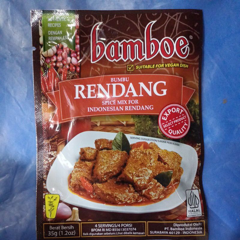 

BUMBU BAMBOE RENDANG