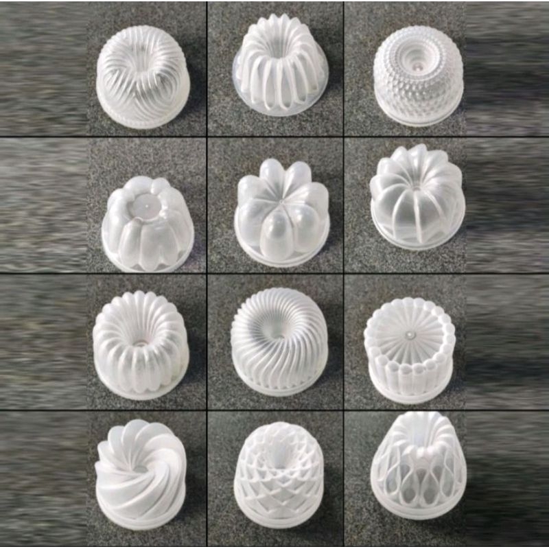 cetakan puding mini 24pcs puding cetakan mini