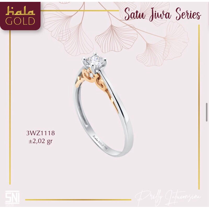 Hala Gold Cincin Satu Jiwa Series