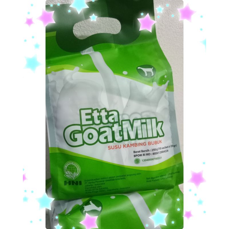 

Susu Kambing Etawa (Etta GoatMilk