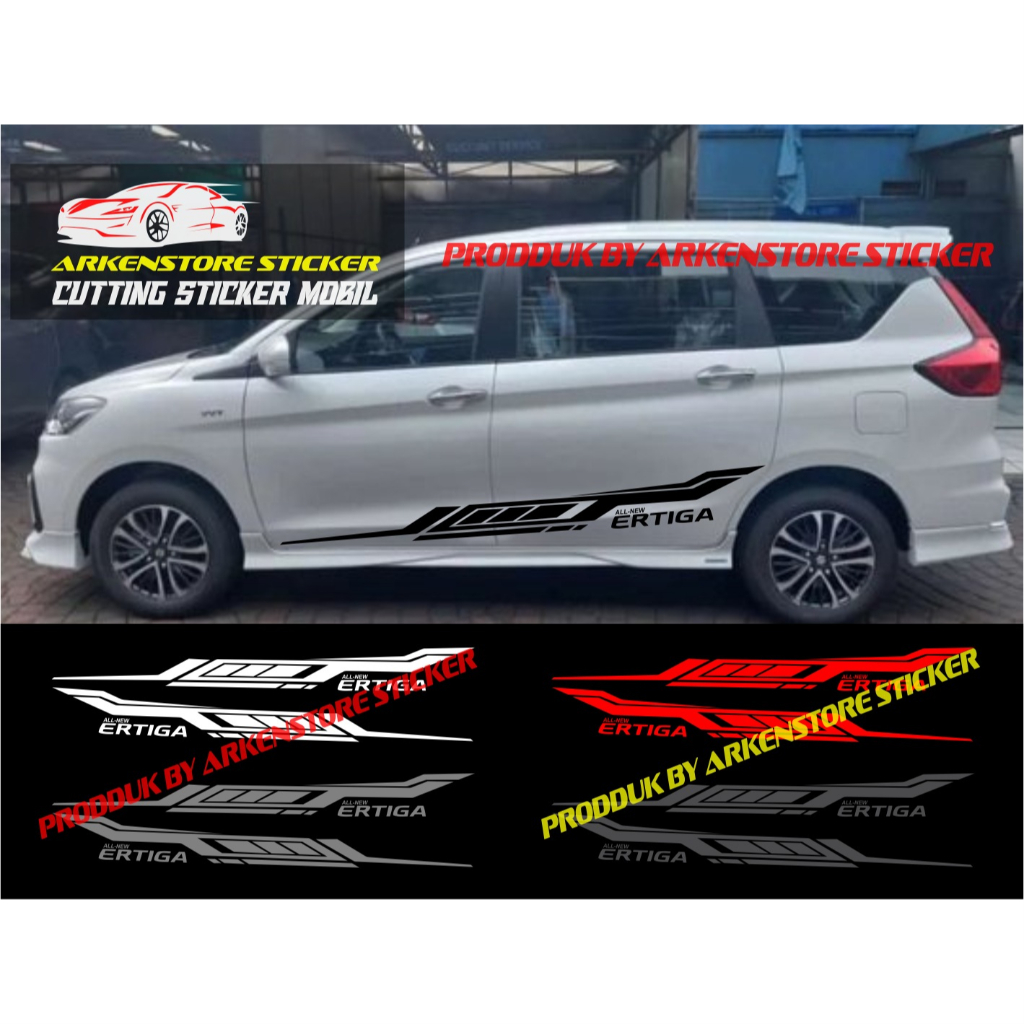 sticker ertiga cutting sticker list mobil suzuki ertiga