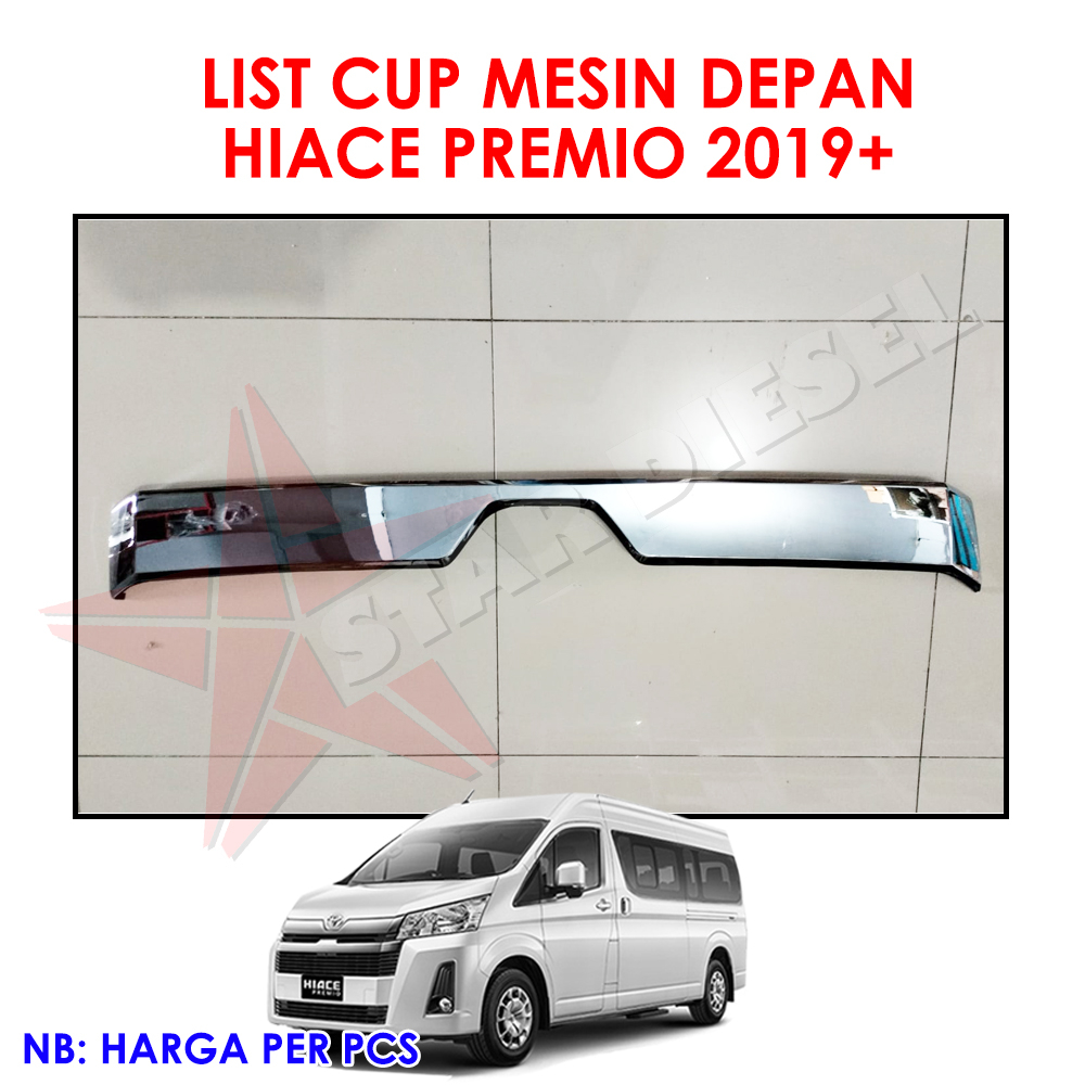 LIS CUP MESIN HIACE PREMIO  TUTUP CUP MESIN ATAS HIACE PREMIO