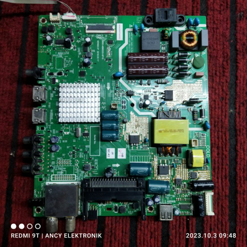 MB MAINBOARD TV COOCAA 40E2000T - 40E2000